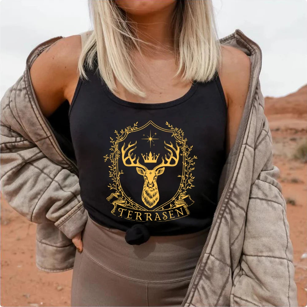Throne of Glass Terrasen Tank Top