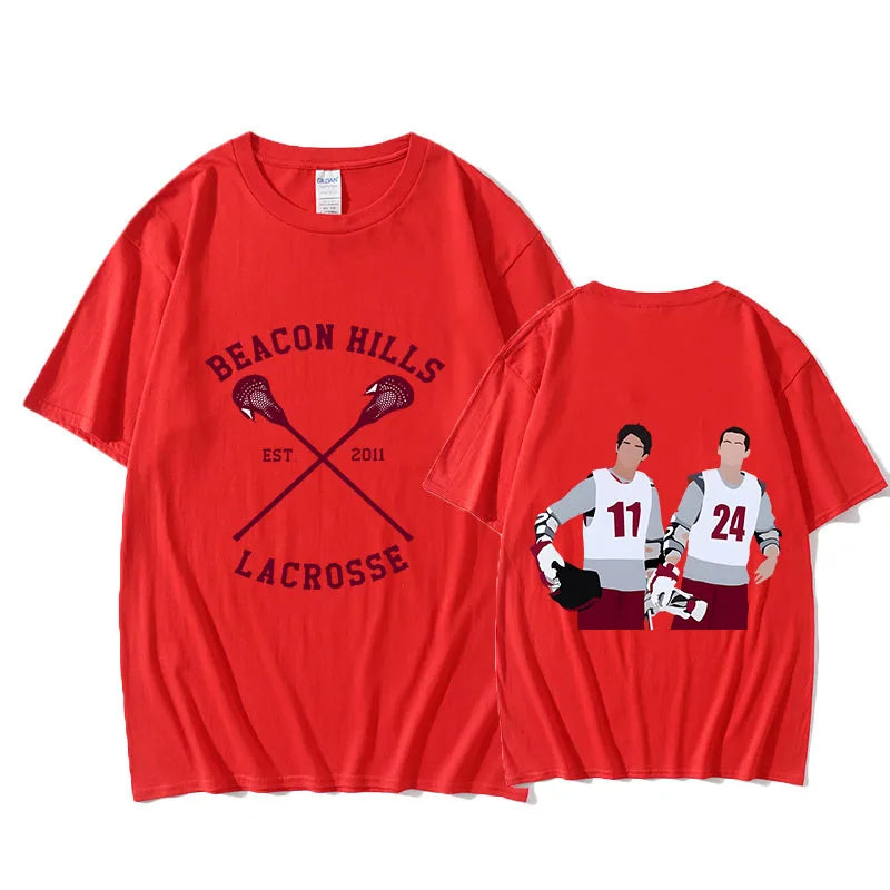 Teen Wolf Beacon Hills Lacrosse Short Sleeve Top