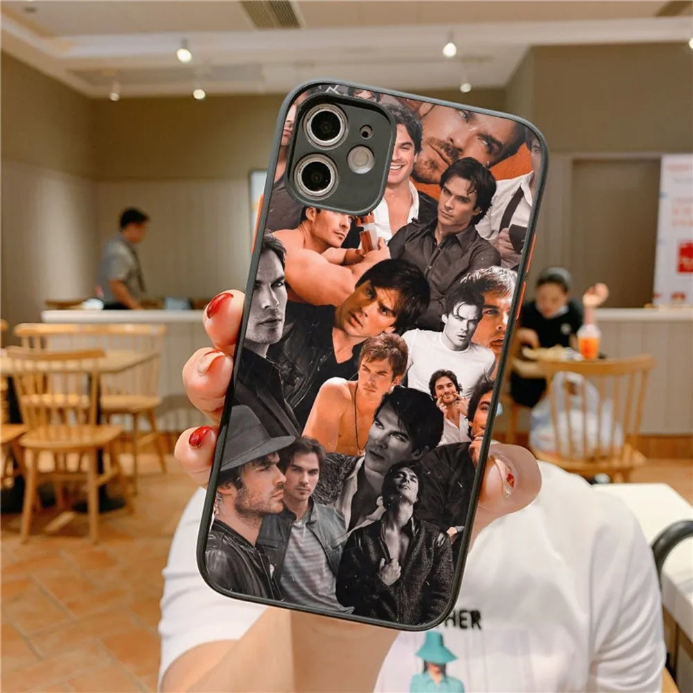 The Vampire Diaries Damon Salvatore Phone Cases