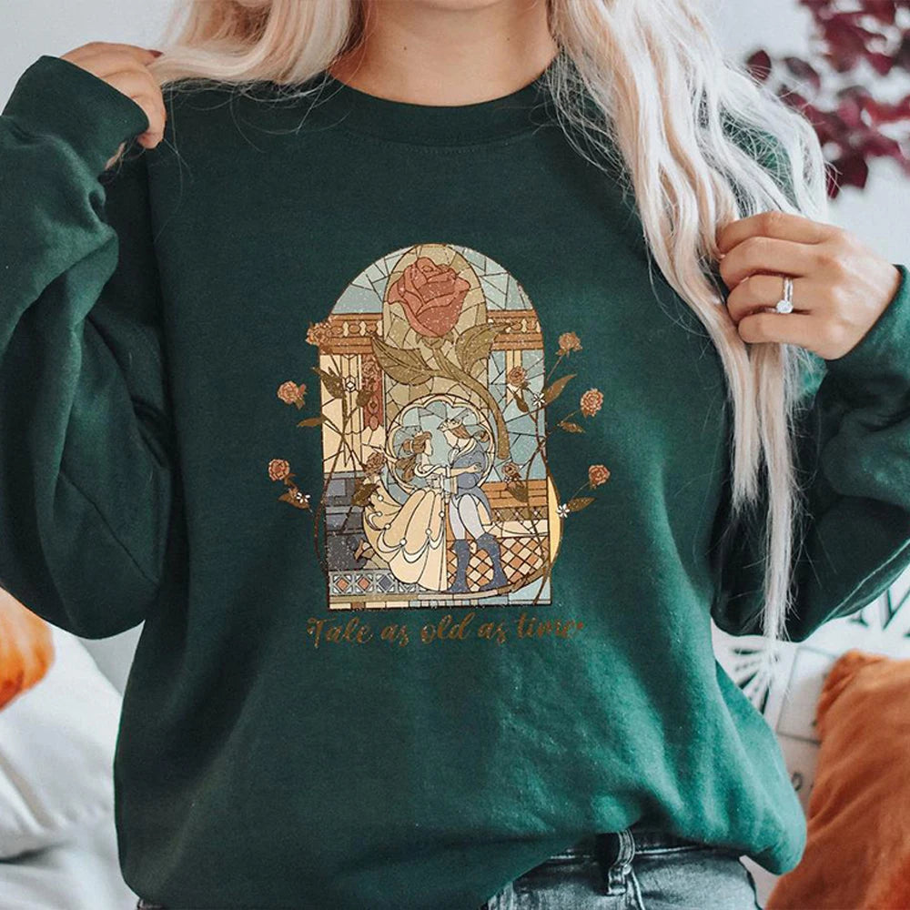 Disney Princess Beauty and the Beast Tale As Old As Time Sweatshirt