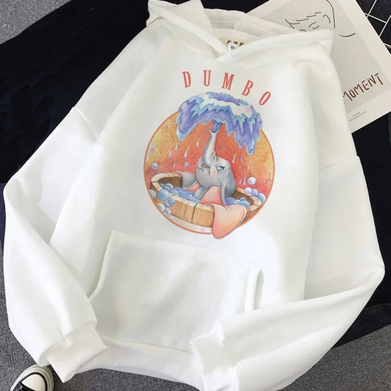 Disney Dumbo White Hoodies