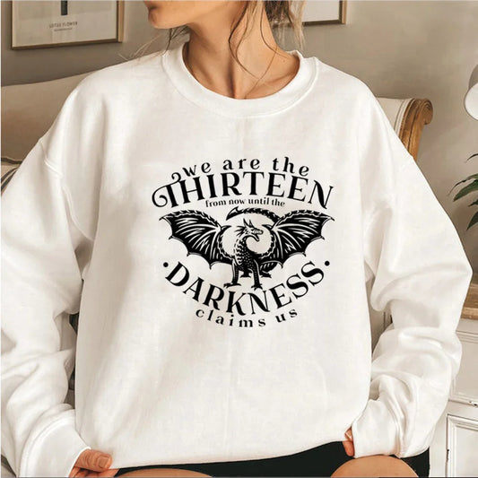 Throne of Glass We Are The Thirteen From Now Until The Darkness Claims Us Sweatshirt