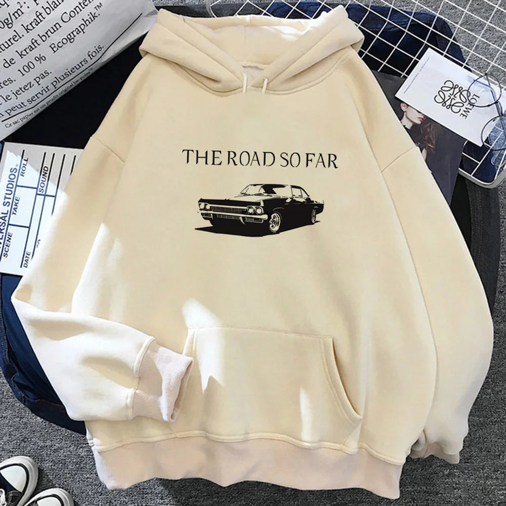 Supernatural Beige Hoodies