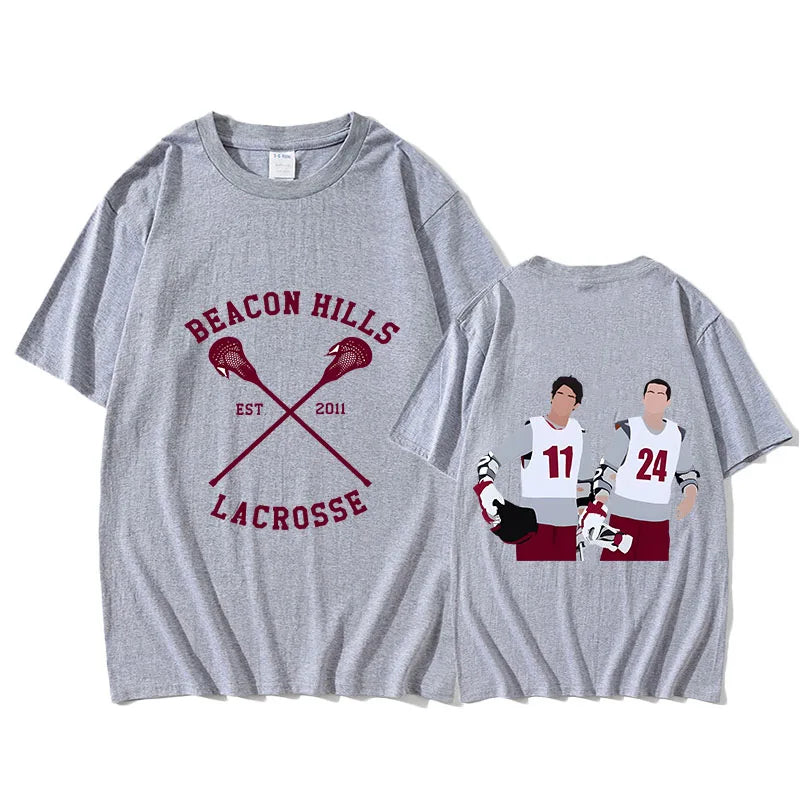 Teen Wolf Beacon Hills Lacrosse Short Sleeve Top