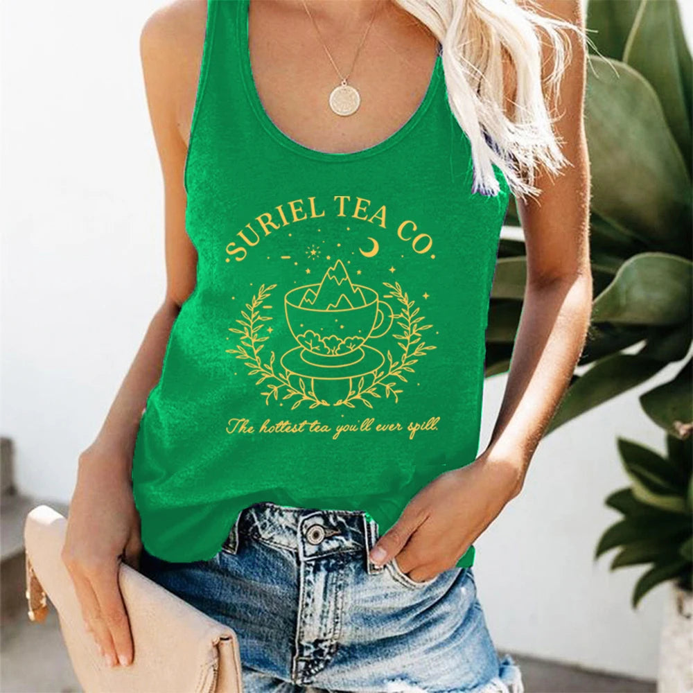 A Court of Thorns and Roses Suriel Tea Co. Tank Top