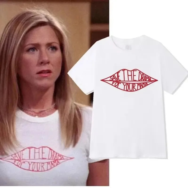 Friends Rachel Green Short Sleeve Tops