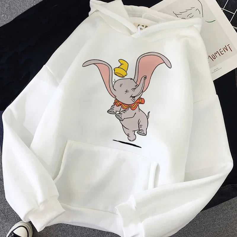 Disney Dumbo White Hoodies