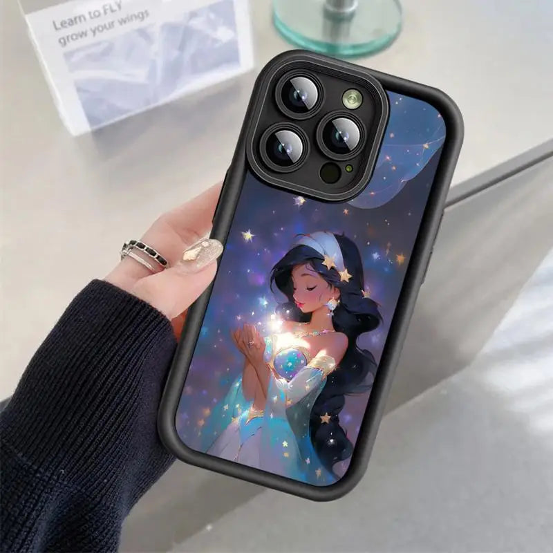 Funda para teléfono Disney Princess Starry Sky