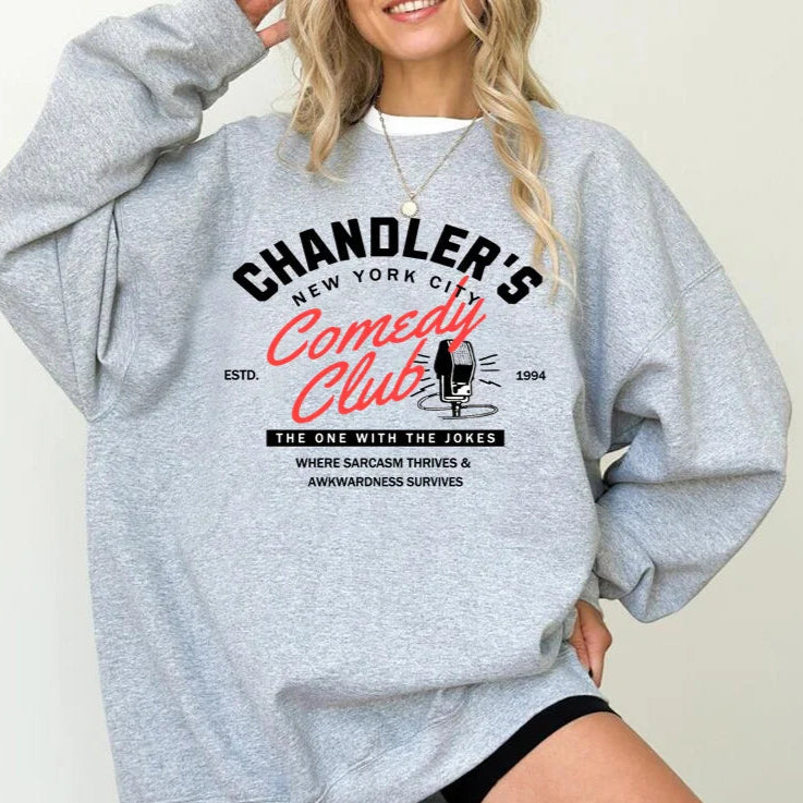 Friends Chandler's Comedy Club Sweatshirt