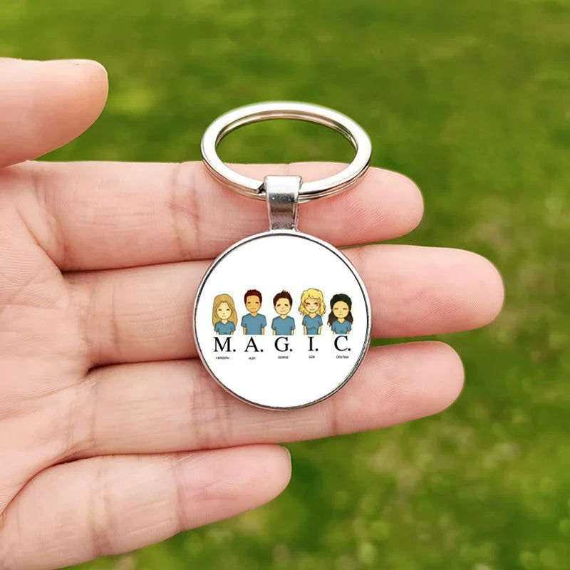 Grey's Anatomy Key Rings
