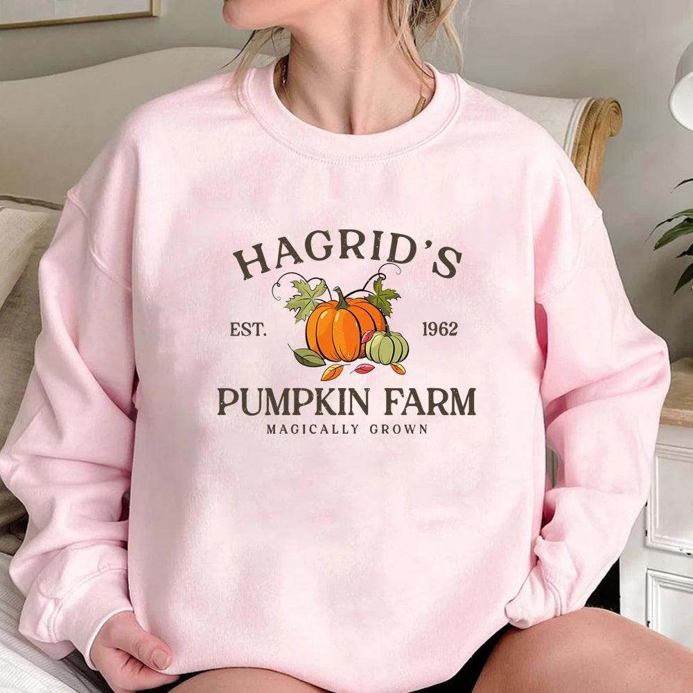 Sudadera con parche de calabaza de Hagrid de Harry Potter