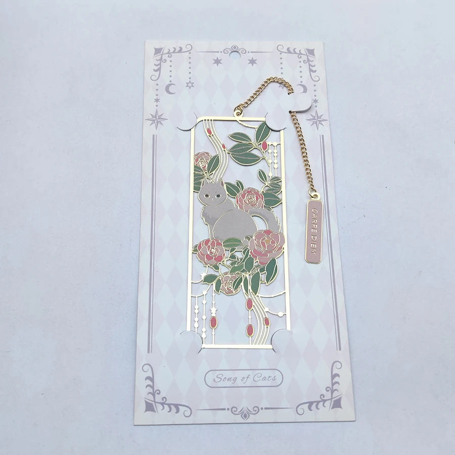 Song of Cats Metal Bookmarks
