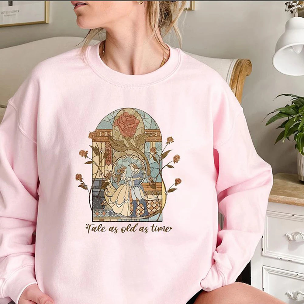 Disney Princess Beauty and the Beast Tale As Old As Time Sweatshirt