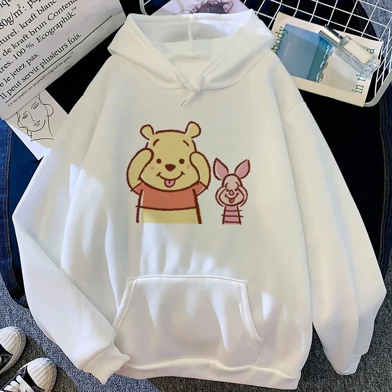 Disney Winnie The Pooh White Hoodies