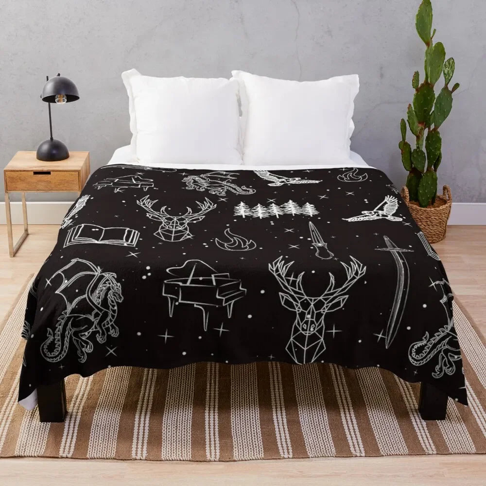 Throne of Glass Pattern Blanket