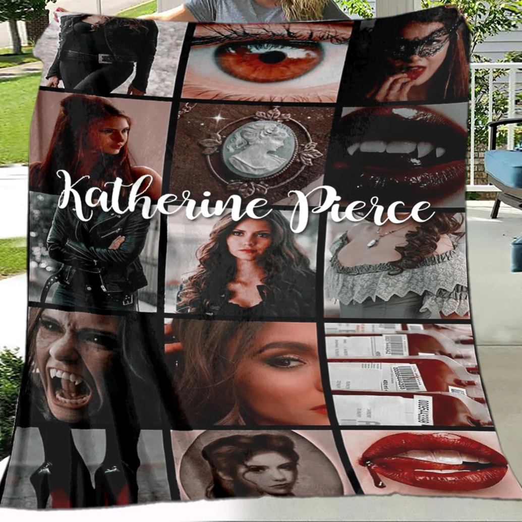 The Vampire Diaries Katherine Pierce Blankets