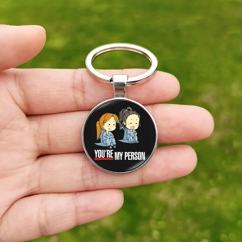 Grey's Anatomy Key Rings