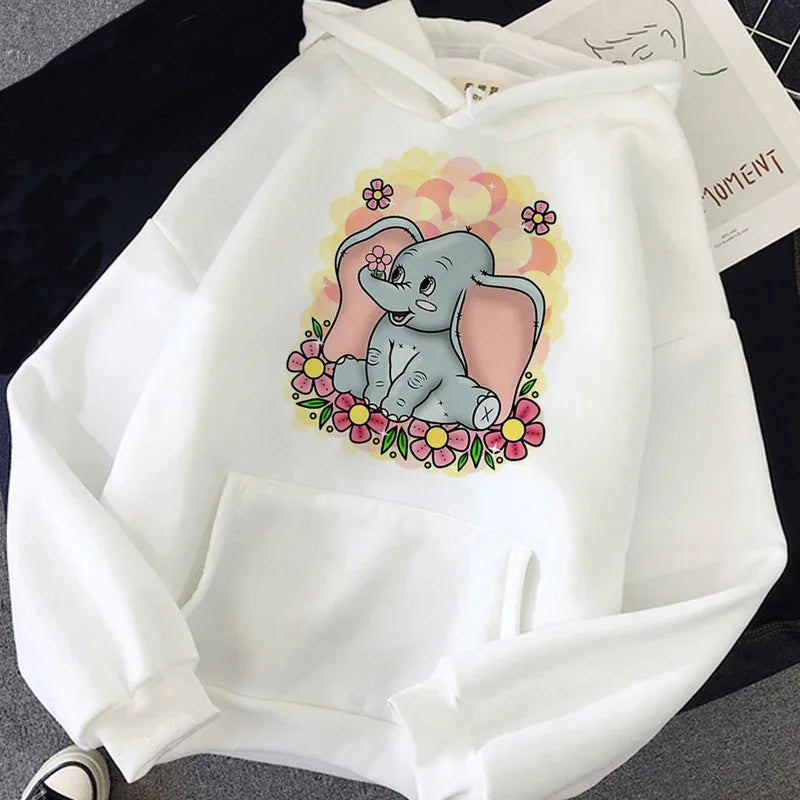 Disney Dumbo White Hoodies