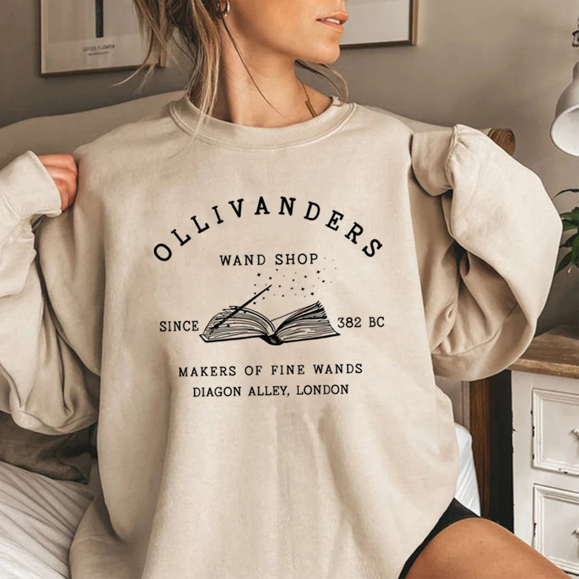 Harry Potter Ollivanders Wand Shop Sweatshirt
