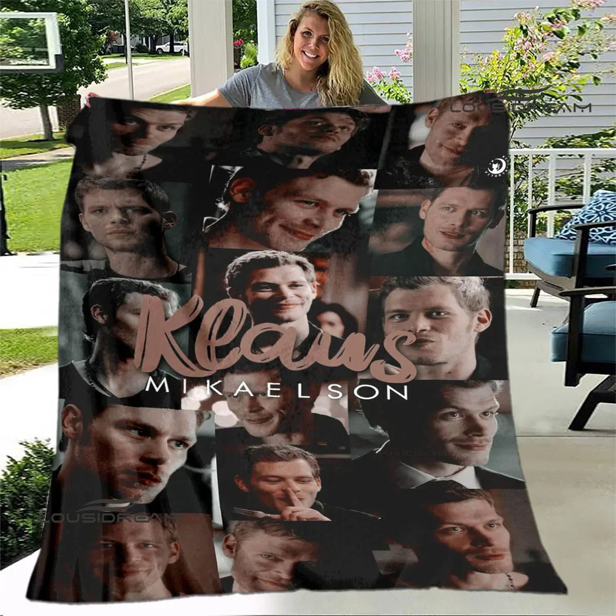 The Vampire Diaries Klaus Mikaelson Blankets