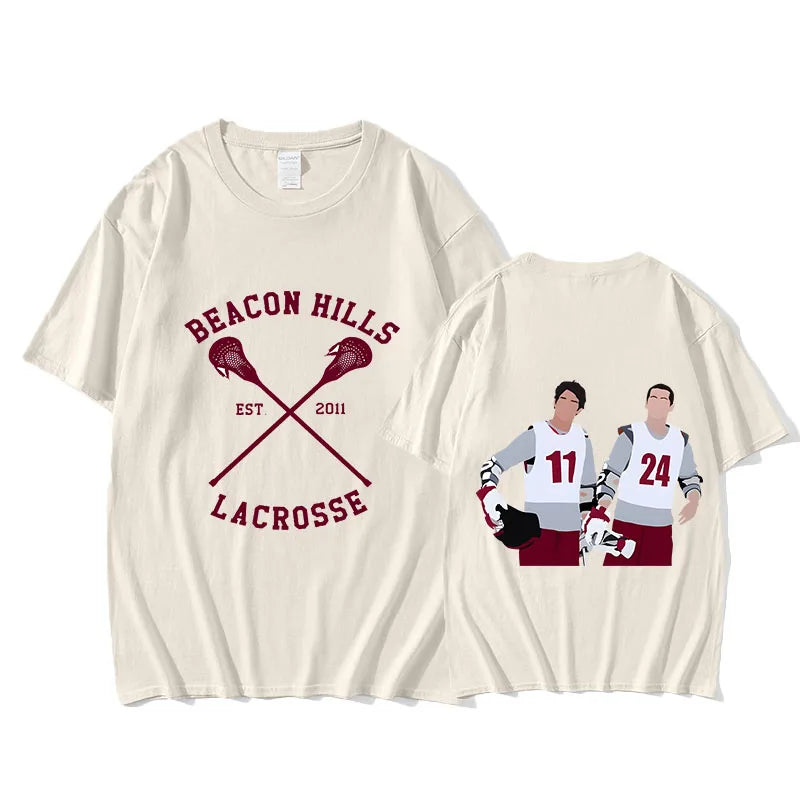 Teen Wolf Beacon Hills Lacrosse Short Sleeve Top