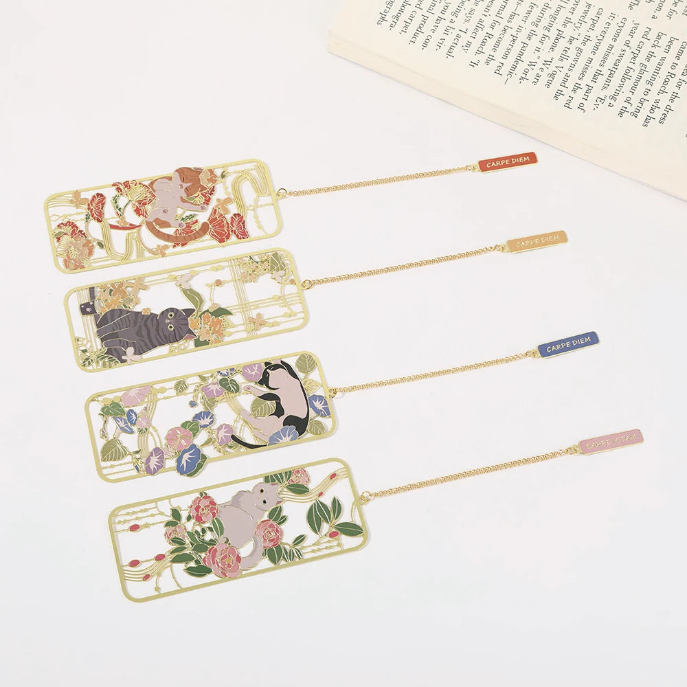 Song of Cats Metal Bookmarks