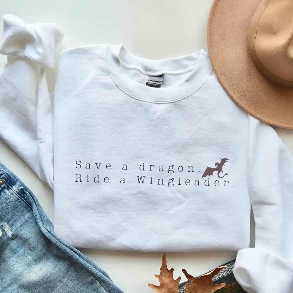 Fourth Wing Xaden Save A Dragon Ride A Wingleader Sweatshirt