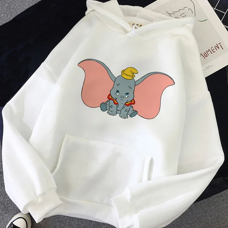 Disney Dumbo White Hoodies