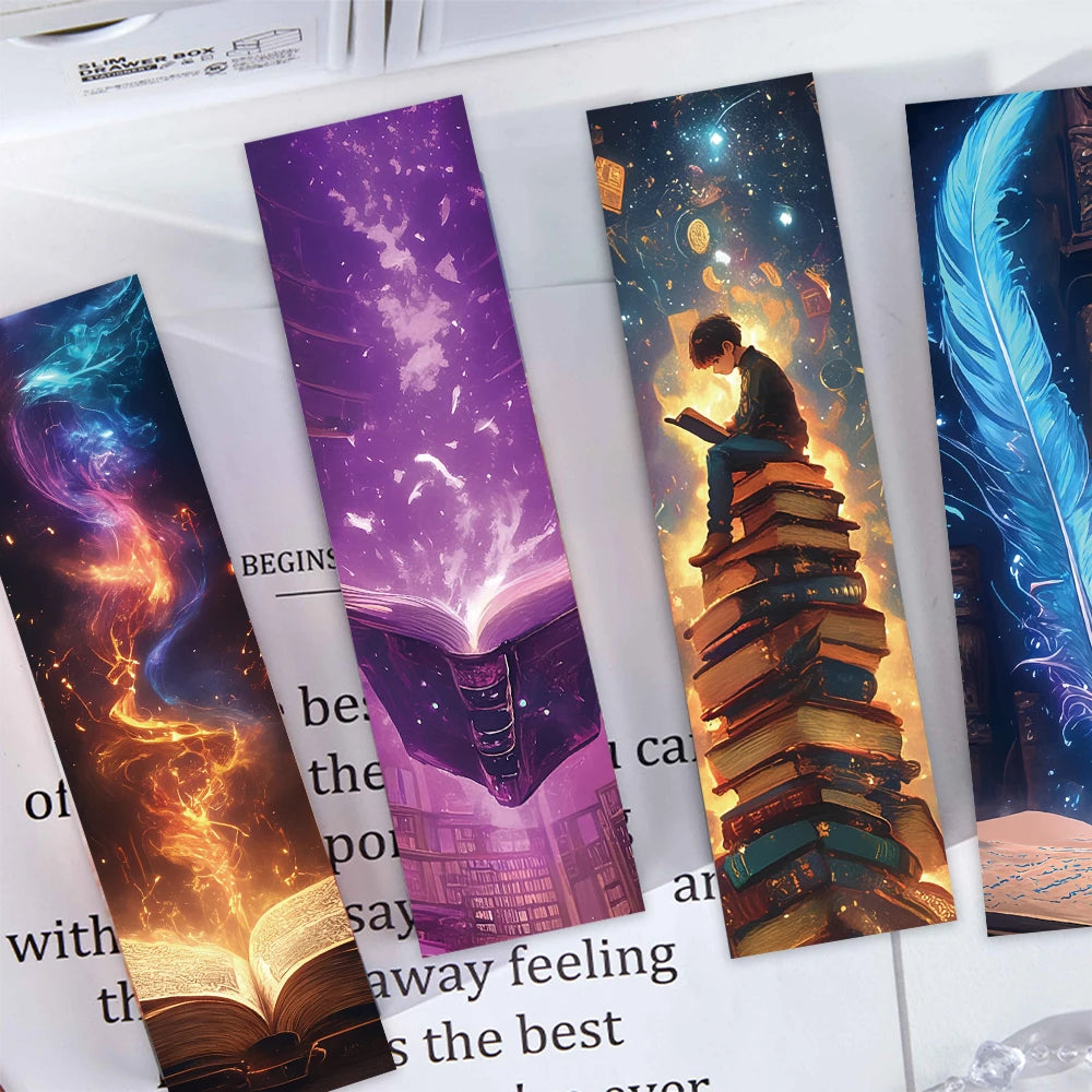 30pcs Fantasy World Of Books Bookmarks