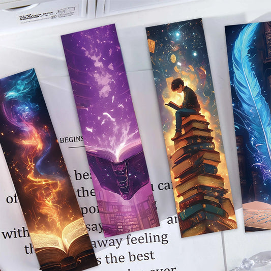 30pcs Fantasy World Of Books Bookmarks