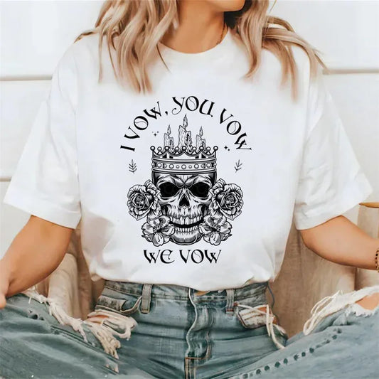 L.O.R.D.S. The Ritual I Vow You Vow We Vow Skull Short Sleeve Top