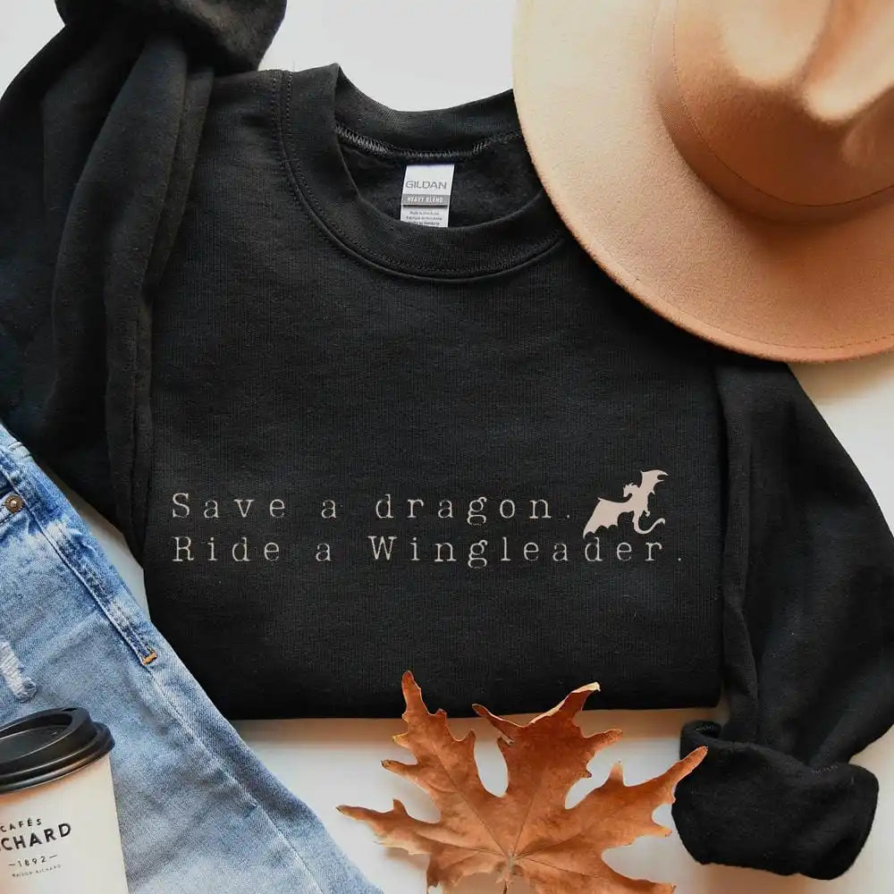 Fourth Wing Xaden Save A Dragon Ride A Wingleader Sweatshirt
