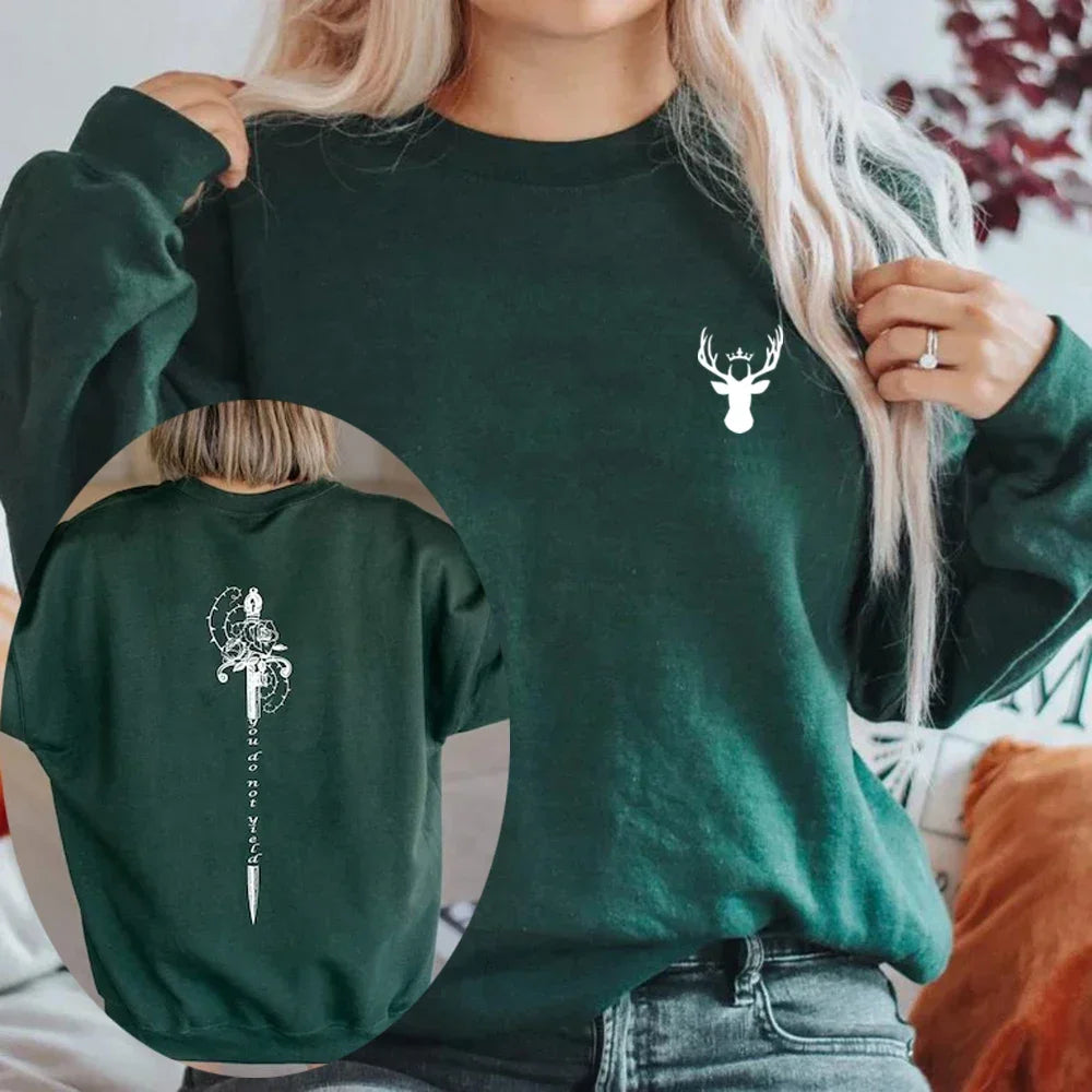 Throne Of Glass You Do Not Yield Sweatshirt
