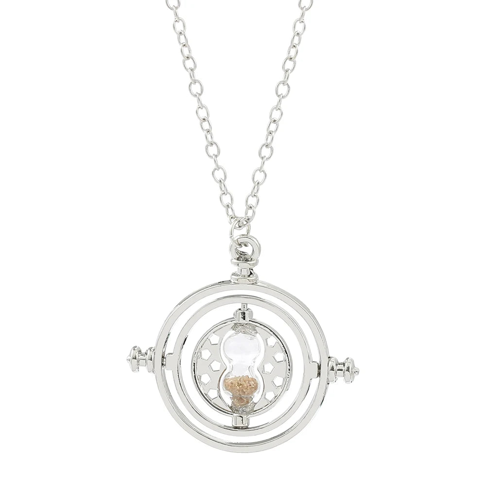 Harry Potter Hogwarts Hourglass Time Converter Necklace