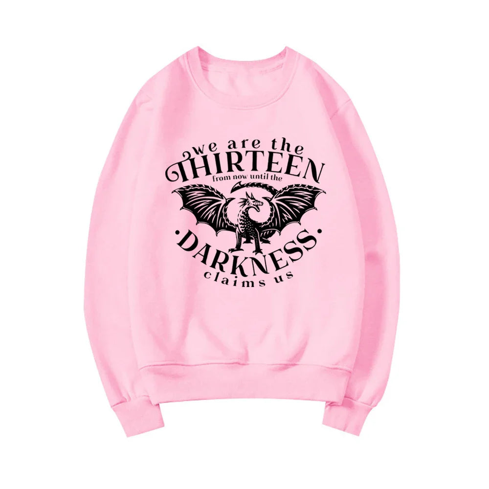 Throne of Glass We Are The Thirteen From Now Until The Darkness Claims Us Sweatshirt