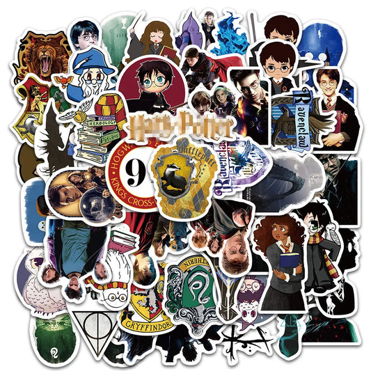 50 or 100pcs Harry Potter Stickers