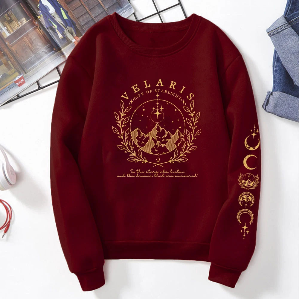 A Court of Thorns and Roses Velaris City of Starlight Sweatshirt