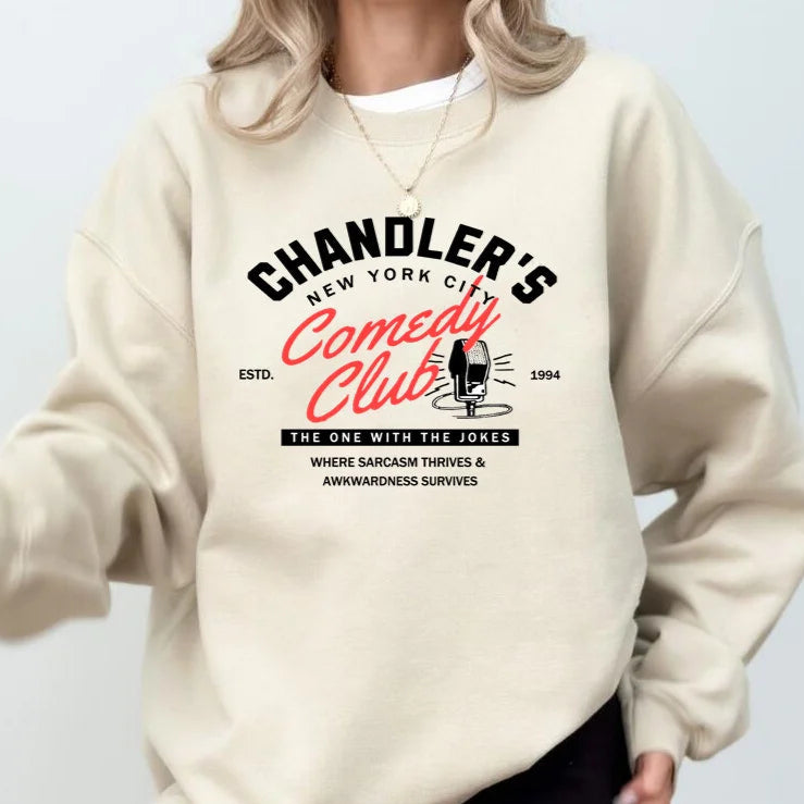 Friends Chandler's Comedy Club Sweatshirt