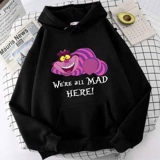 Disney Alice In Wonderland We're All Mad Here Hoodie