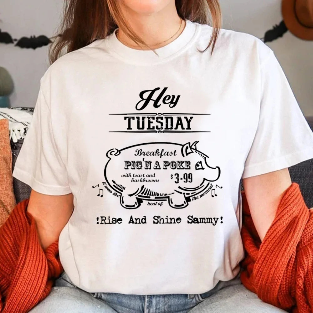 Supernatural White Short Sleeve Tops