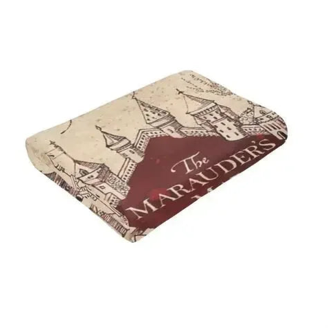 Harry Potter Marauders Map Blanket