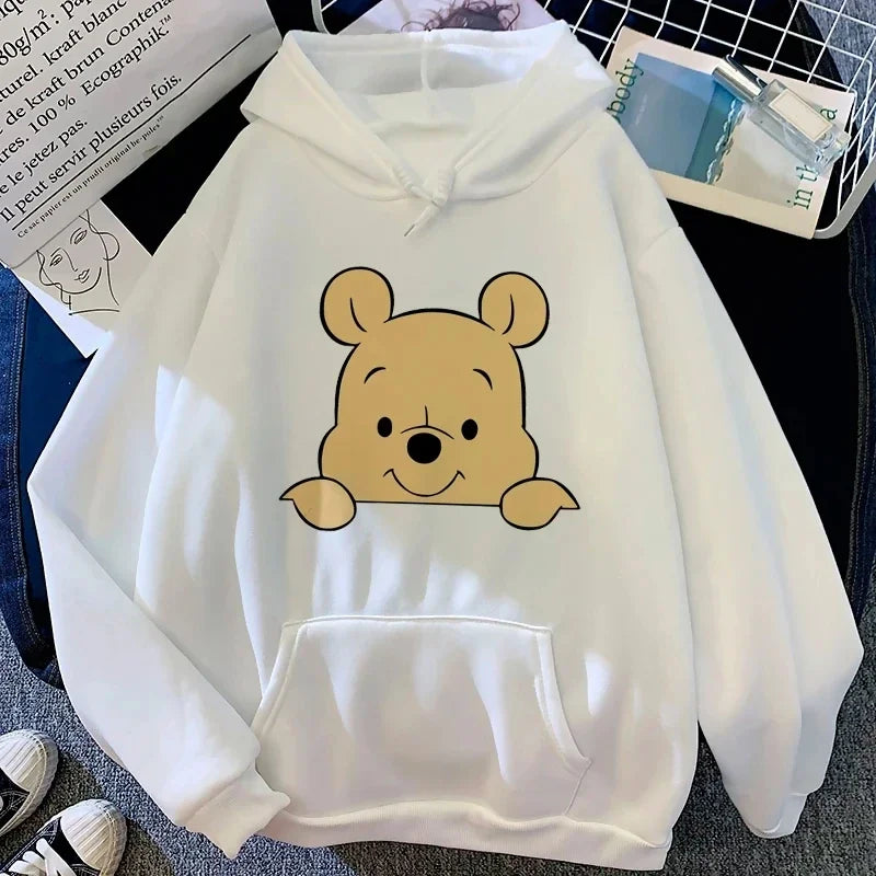Disney Winnie The Pooh White Hoodies