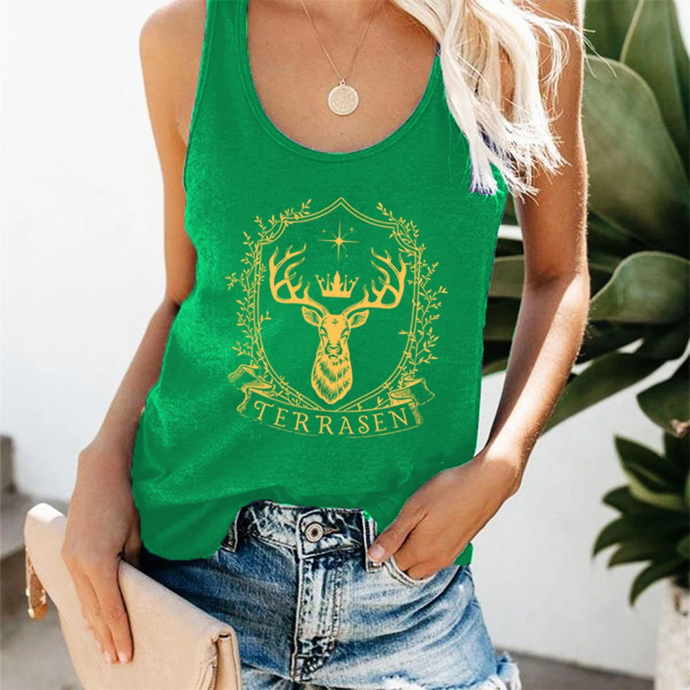 Throne of Glass Terrasen Tank Top