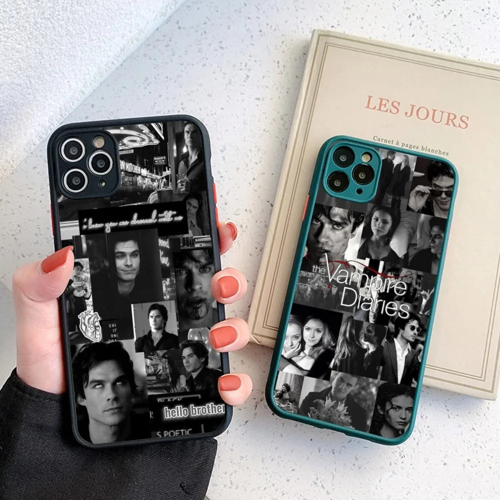 The Vampire Diaries Damon Salvatore Phone Cases