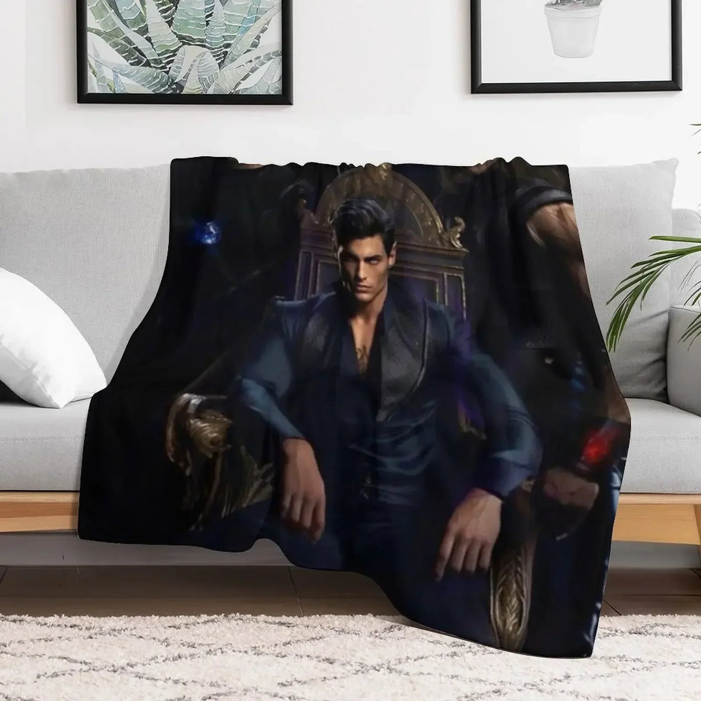 A Court of Thorns and Roses Rhysand, Cassian and Azriel Blanket