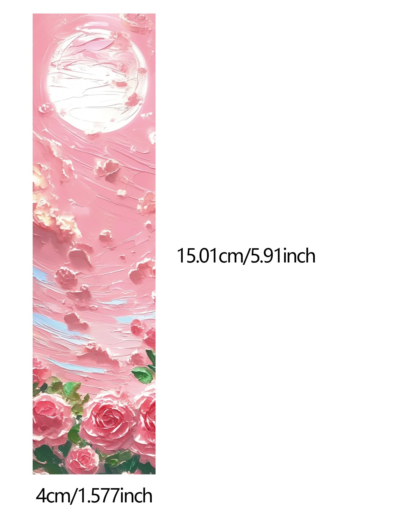 30pcs Oil Painting Fairy Tale Scenery Bookmarks