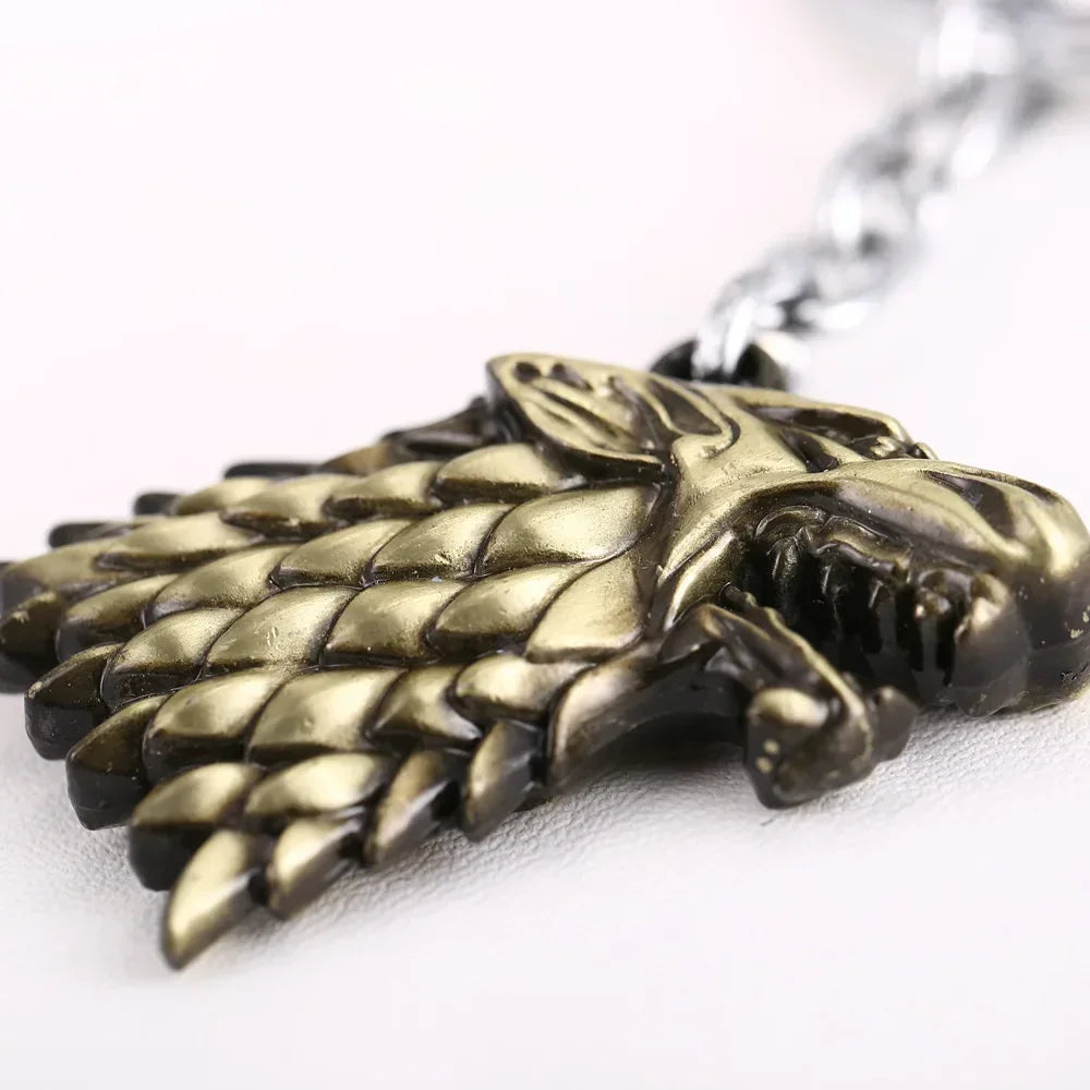 Game of Thrones House Stark Key Ring