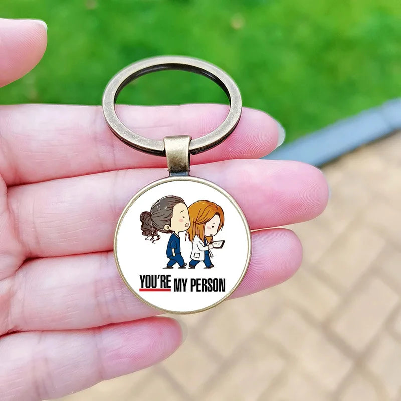 Grey's Anatomy Key Rings
