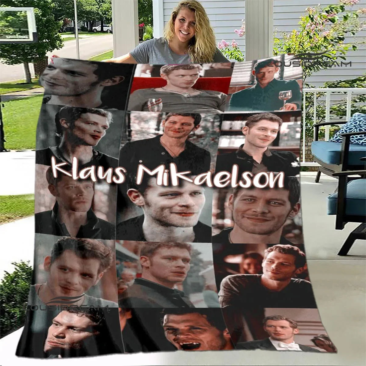 The Vampire Diaries Klaus Mikaelson Blankets