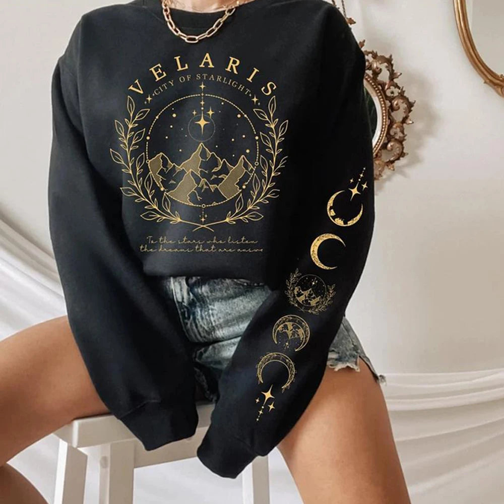 A Court of Thorns and Roses Velaris City of Starlight Sweatshirt
